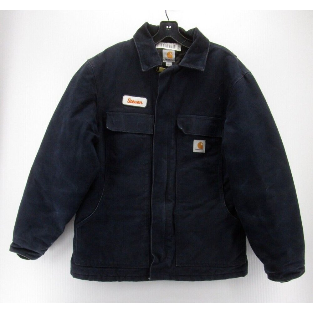 Carhartt Jacket Medium Barn Chore Coat C003 Heavy Duty Workwear Steven*